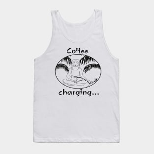 Morning Coffee charging Tank Top